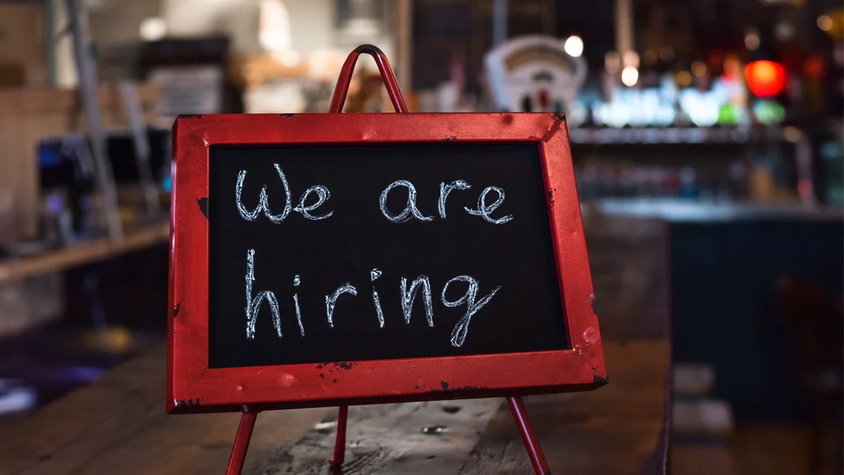 Job openings on the decline